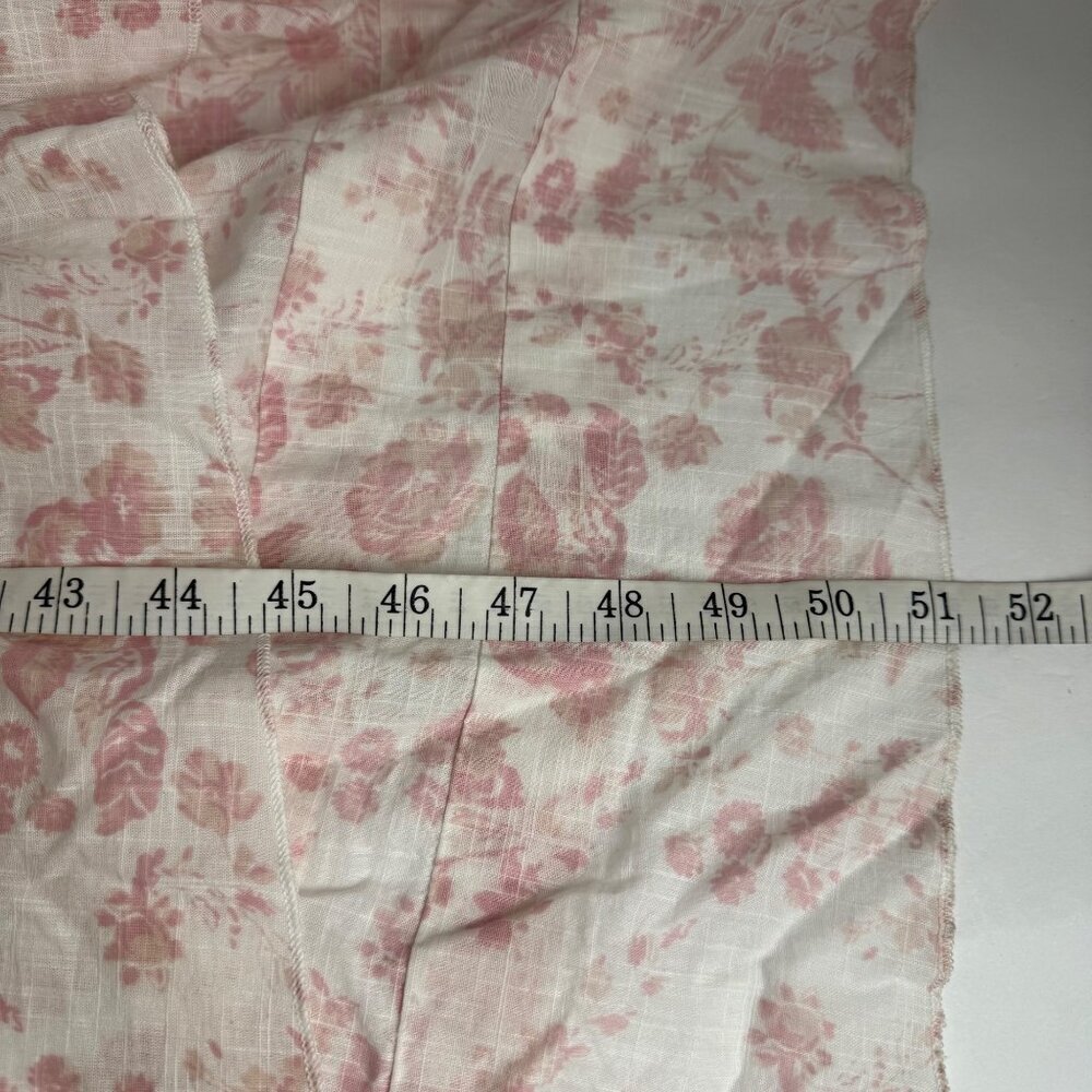 Free People NEW Pappiet Midi Dress Ivory Pink Med Floral Boho READ Cottagecore - Picture 14 of 15